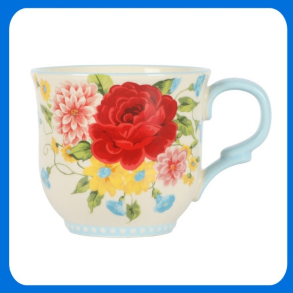 💜 New Pioneer Woman Sweet Rose Mug